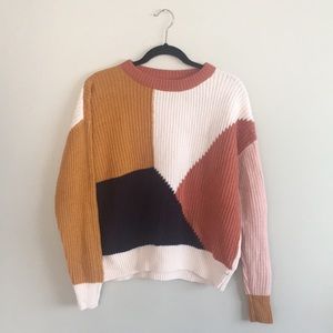 ⚡️Colorblock Sweater
